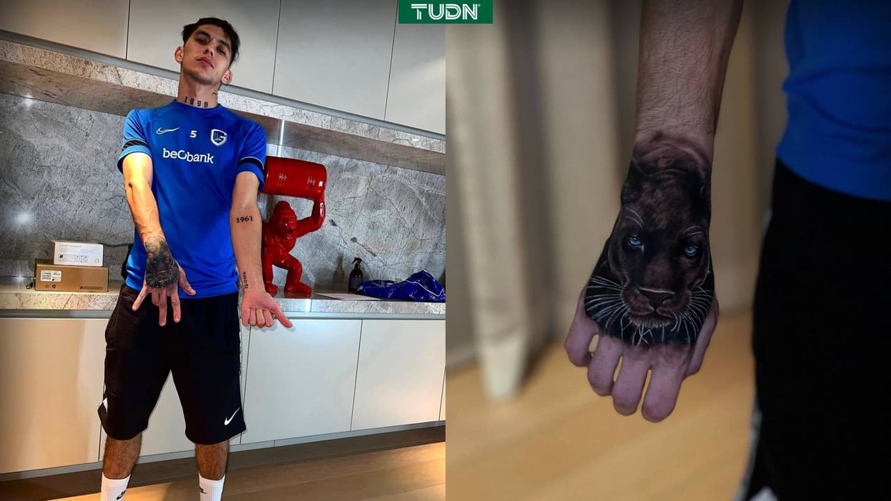 Gerardo Arteaga presume su nuevo tatuaje inspirado en Black Panther