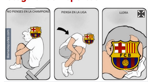 El título de Real Madrid en la Liga de España abrió la puerta a todo tipo de memes en burla al propio equipo blanco, a Barcelona y a Lionel Messi, que vieron a su gran rival coronarse a nivel local y lo ven finalista del continente.