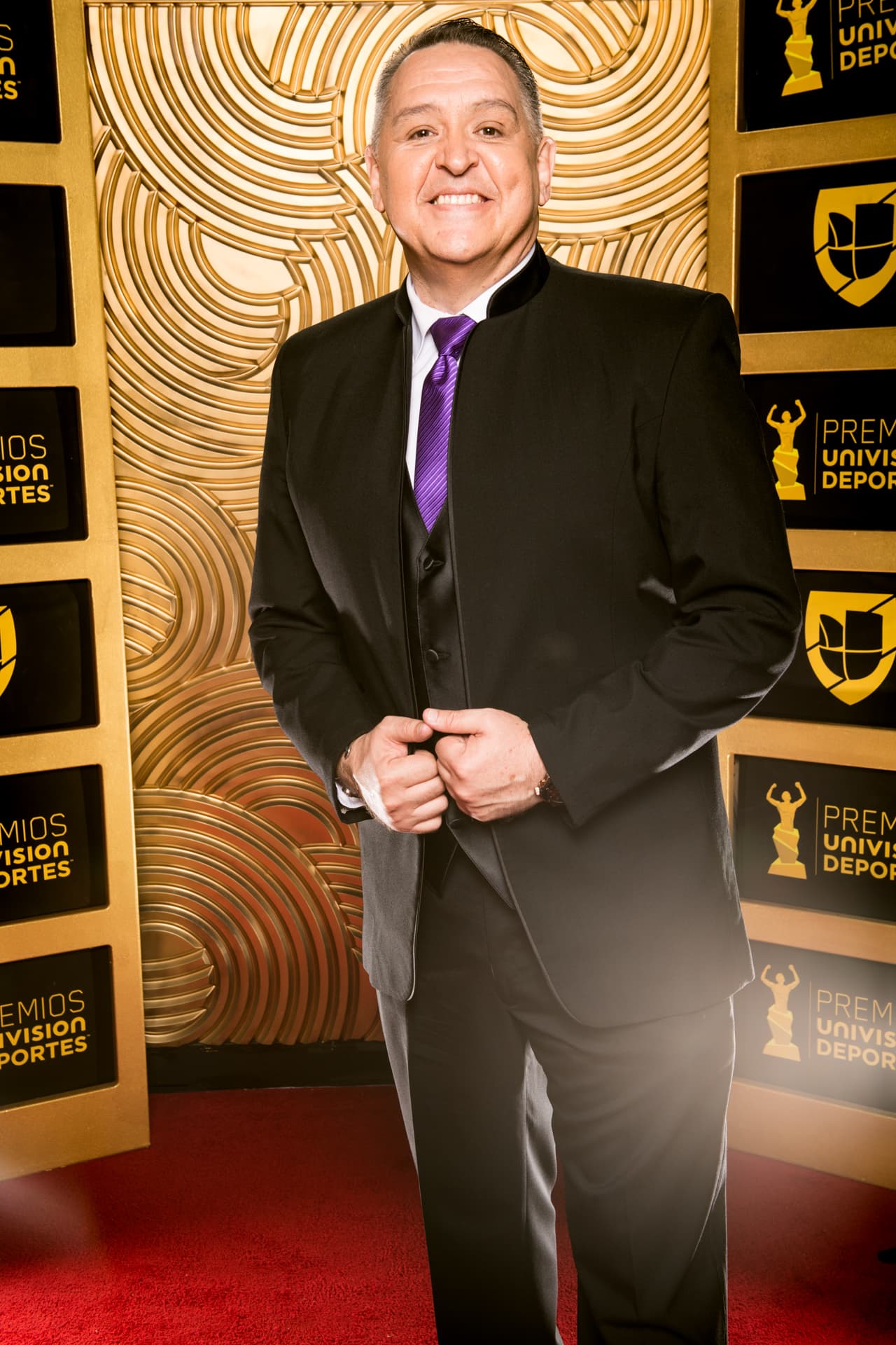 Pablo Ramírez en la alfombra roja.