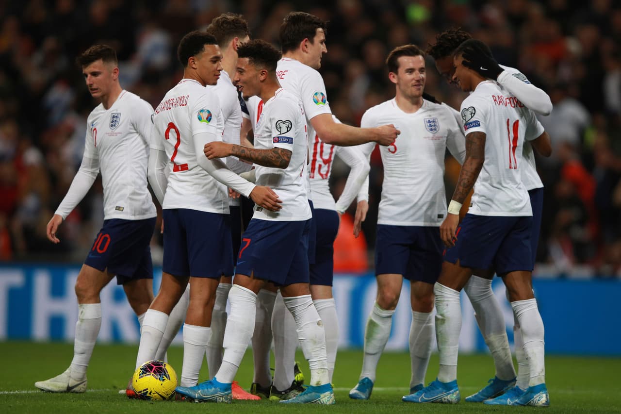 Inglaterra 7-0 Montenegro.