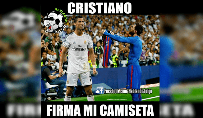 El título de Real Madrid en la Liga de España abrió la puerta a todo tipo de memes en burla al propio equipo blanco, a Barcelona y a Lionel Messi, que vieron a su gran rival coronarse a nivel local y lo ven finalista del continente.