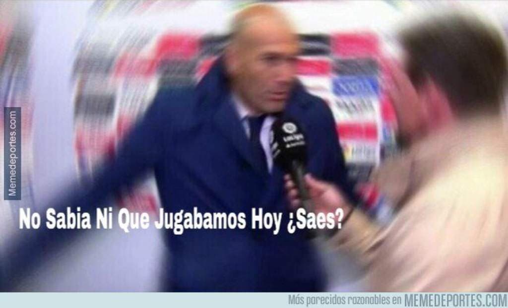 El Real Madrid cae y los memes hacen lo suyo | Los merengues arrancaron con el pie izquierdo en la Champions y las redes sociales no perdonan a los de Zidane.