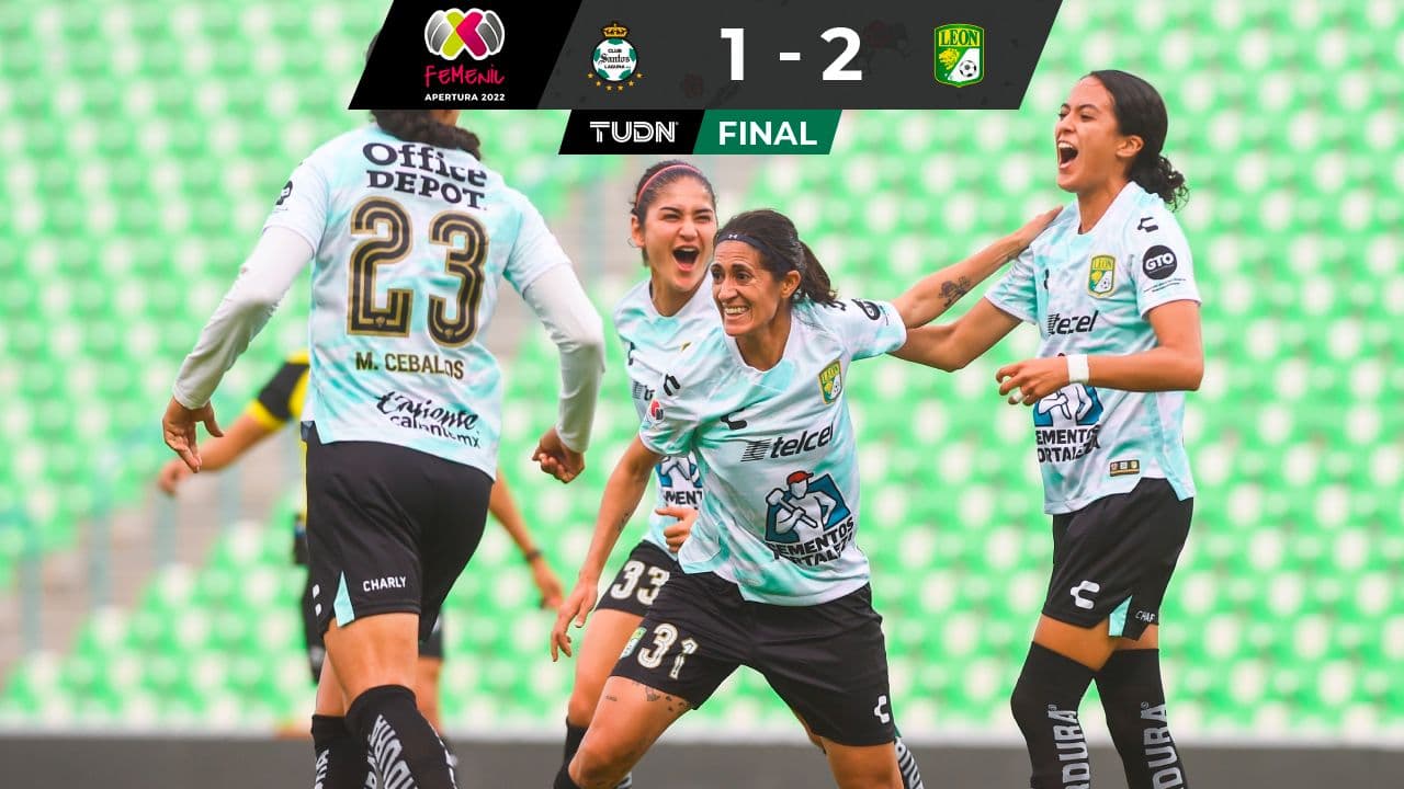 León gana de visita al Santos femenil