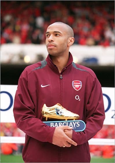 Thierry Henry fue ganador de este premio durante la temporada 2003/04 cuando jugaba por el Arsenal FC.