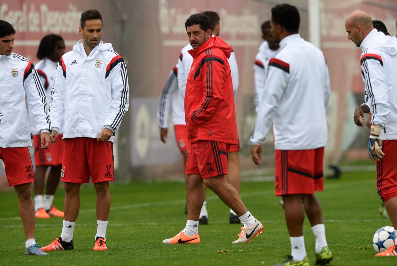 Entrenamiento Benfica