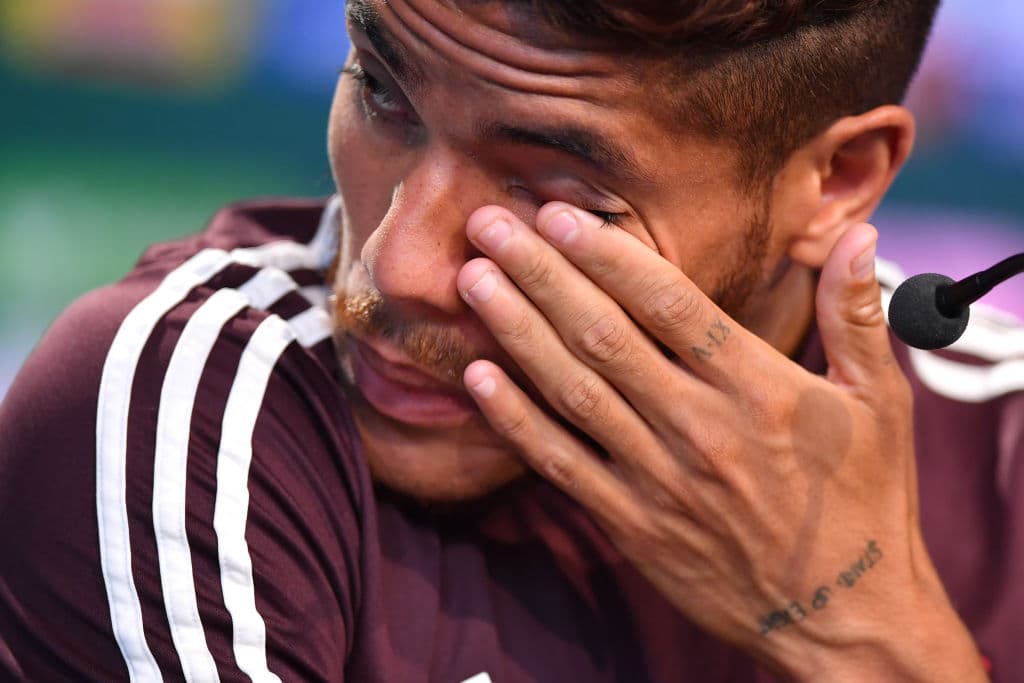 Tuvo un trago amargo cuando fue cortado en 2010 para el Mundial de Brasil 2014, por el ‘Vasco’ Aguirre.