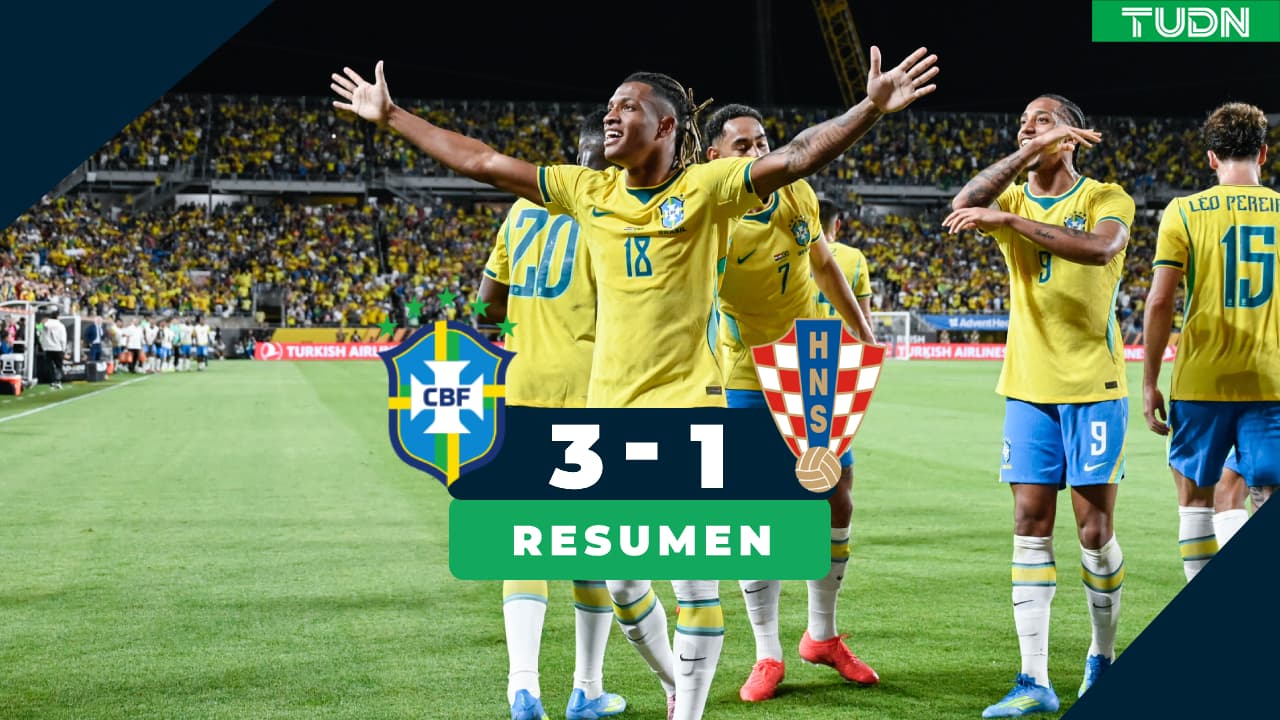 Brasil vence a Croacia y recupera confianza rumbo al Mundial 2026