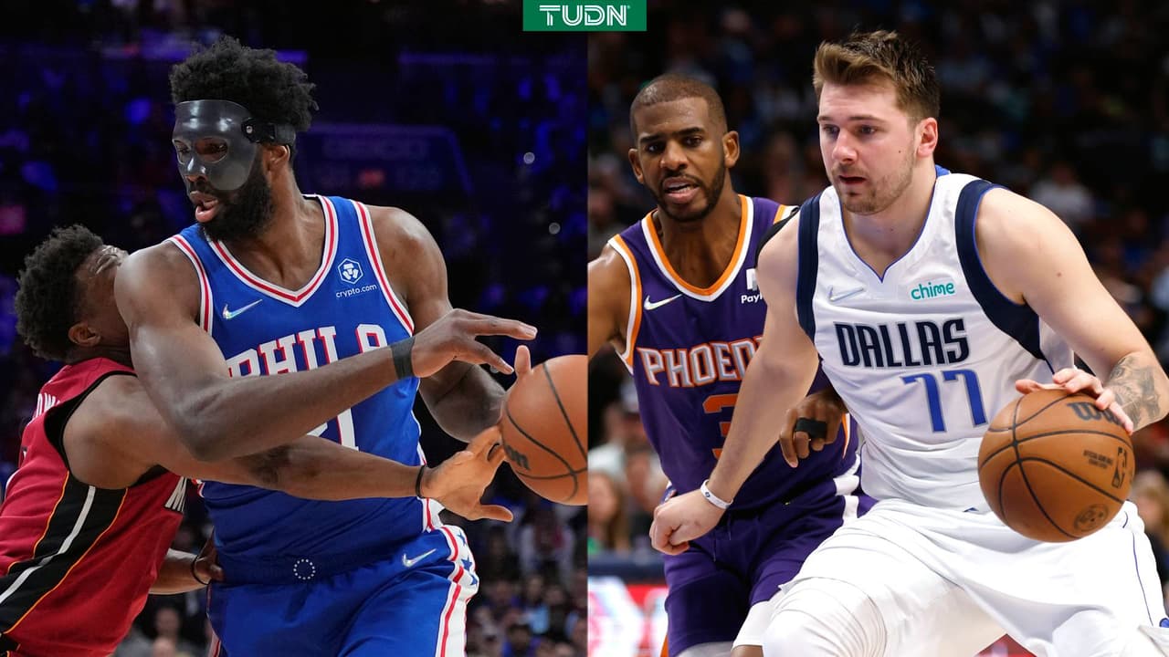 76ers y Mavericks recuperan con victorias en sus series