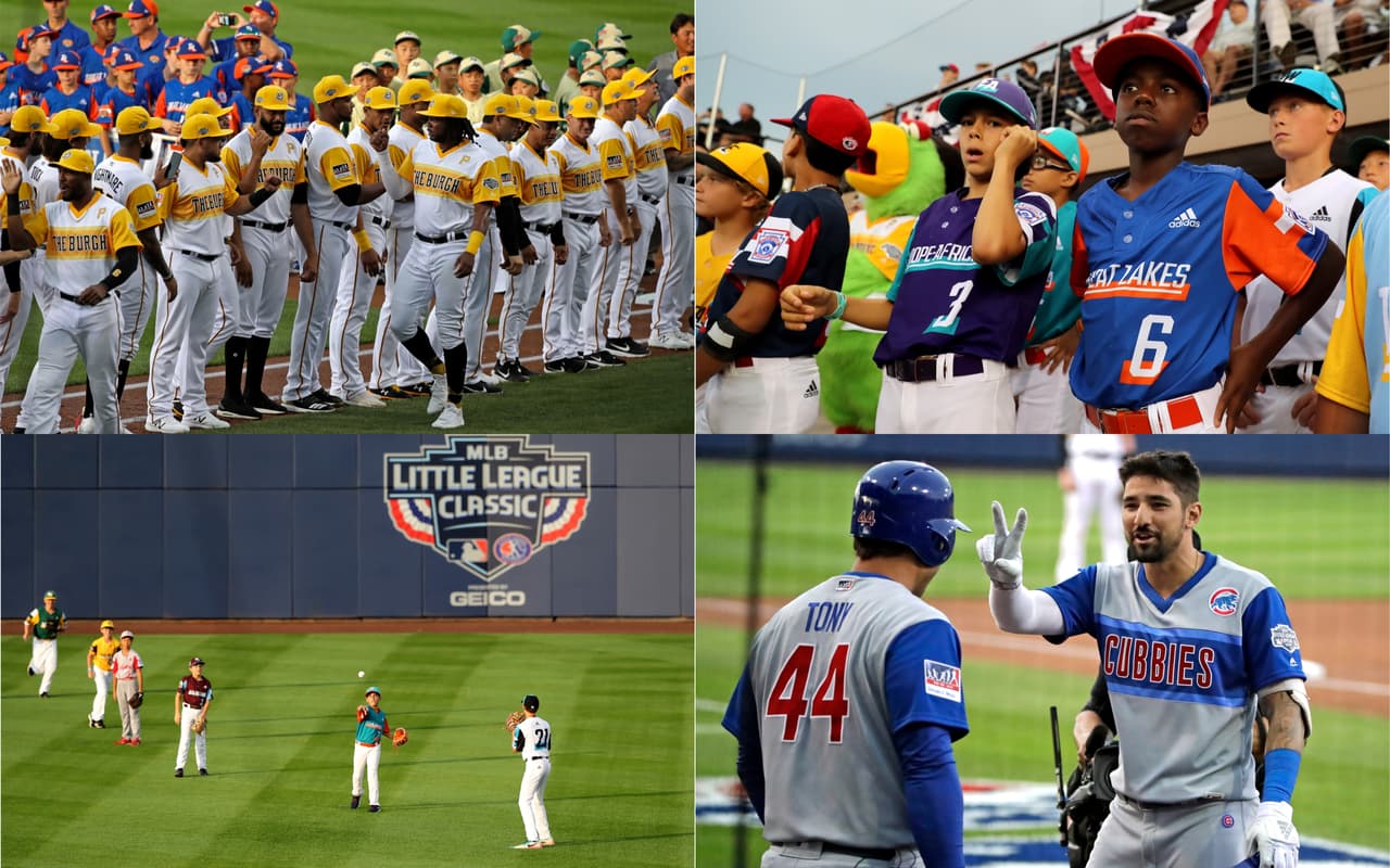Grandes Ligas llevó a cabo una vez más el tradicional
<b>Little League Classic</b> en Bowman Stadium, en Williamsport, Pennsylvania, la sede de la
<b>Serie Mundial de Pequeñas Ligas</b> que congrega a los mejores peloteritos, y precisamente fueron los agasajados por los profesionales de los
<b>Chicago Cubs</b> y los
<b>Pittsburgh Pirates</b>.
