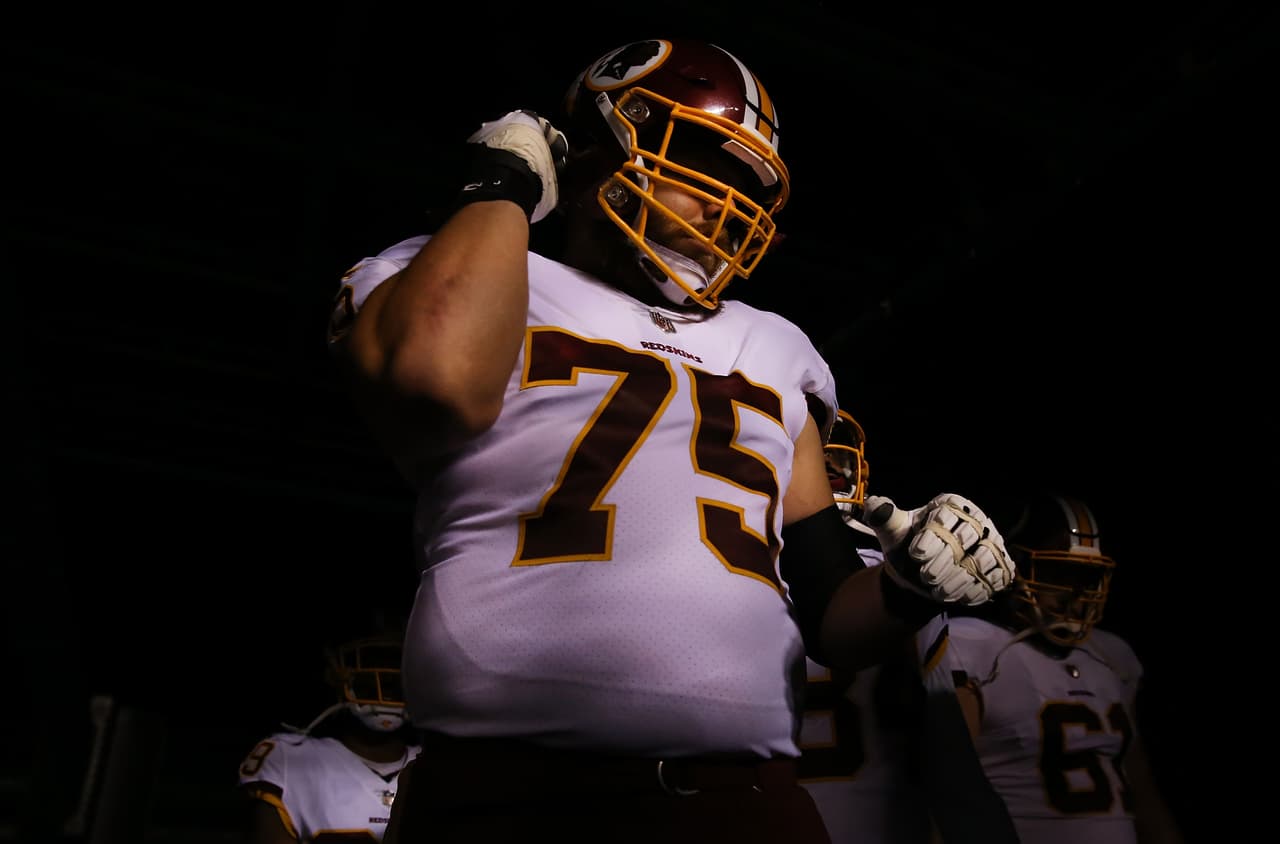 <b>Brandon Scherff | OL | Washington Redskins |</b> El linero ofensivo fue etiquetado como jugador franquicia 'no exclusivo' por los Redskins.