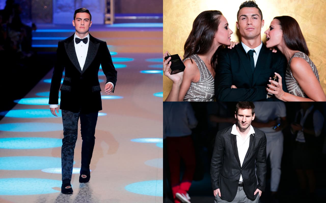 El mundo del fútbol tiene jugadores que se han visto involucrados muy de cerca al modelaje, a veces en pasarela y en otras con su imagen como parte de un producto, mostrando otros talentos.