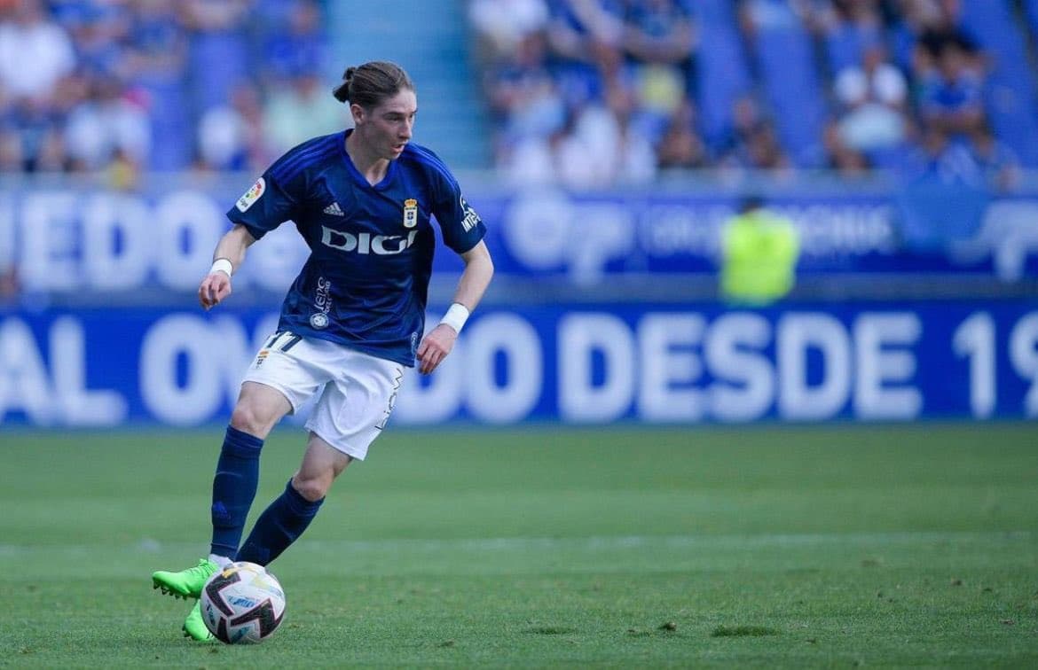 Jugada de fantasía de Marcelo Flores con Real Oviendo ante Ibiza