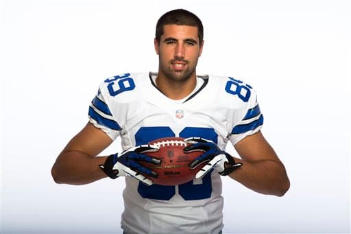 El TE de los Dallas Cowboys entra a su tercer año en la NFL este 2015, checa sus mejores imágenes (AP-NFL).