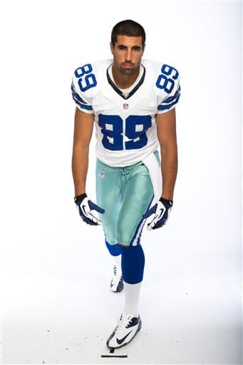 El TE de los Dallas Cowboys entra a su tercer año en la NFL este 2015, checa sus mejores imágenes (AP-NFL).