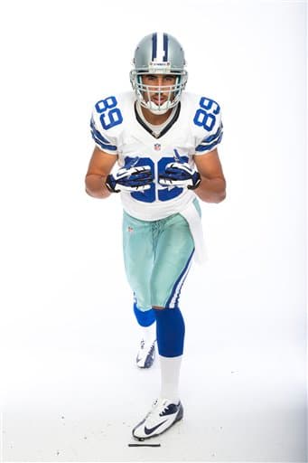 El TE de los Dallas Cowboys entra a su tercer año en la NFL este 2015, checa sus mejores imágenes (AP-NFL).