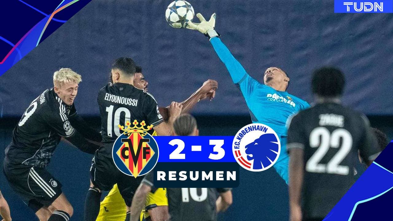 Villarreal no puede ganar en Champions League y cae con Copenhague