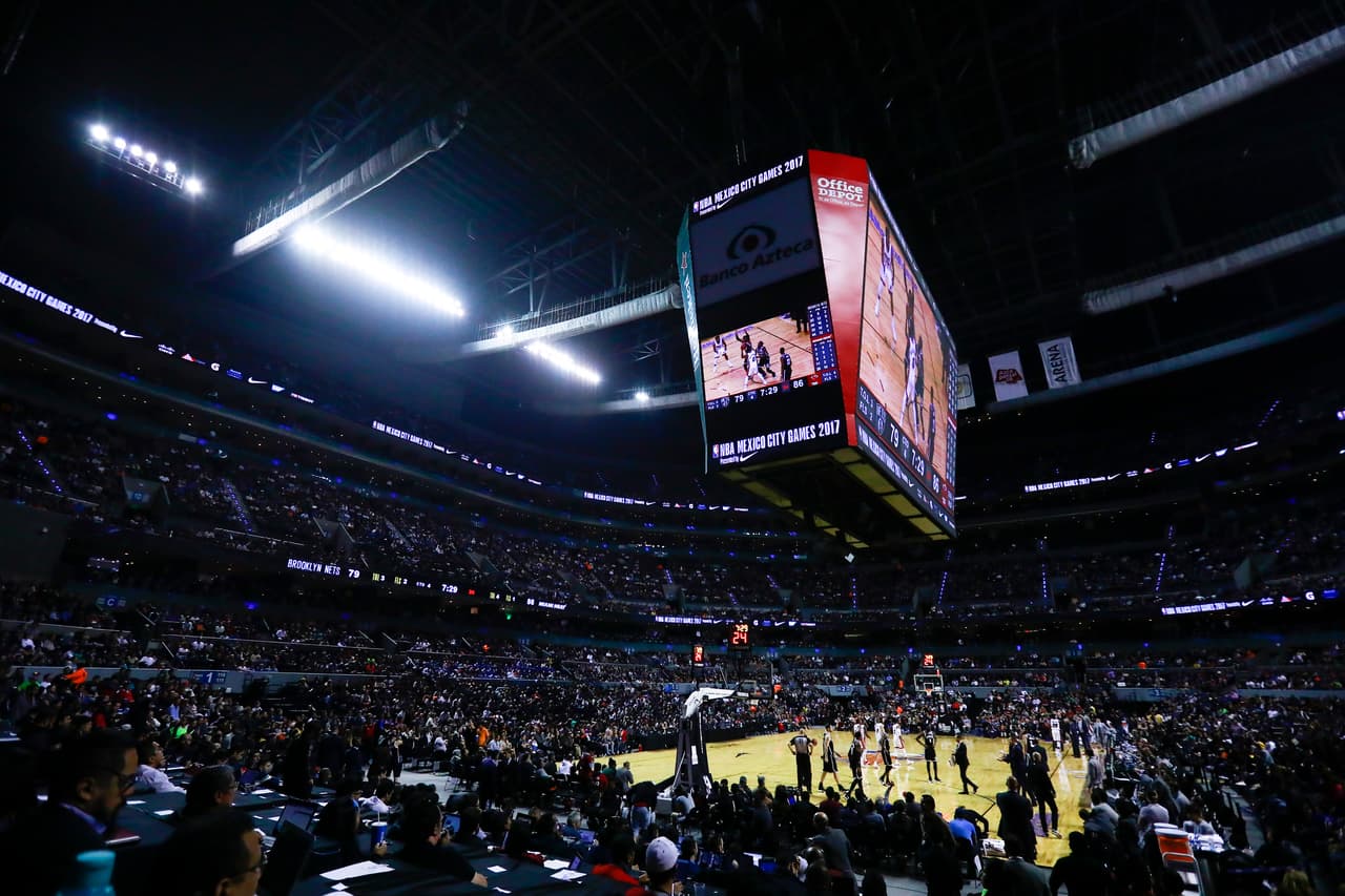 La Arena Ciudad de México lució sus mejores galas para recibir un nuevo encuentro de la NBA. México se ha convertido en uno de los destinos consentidos de la mejor liga de basquetbol en el mundo.