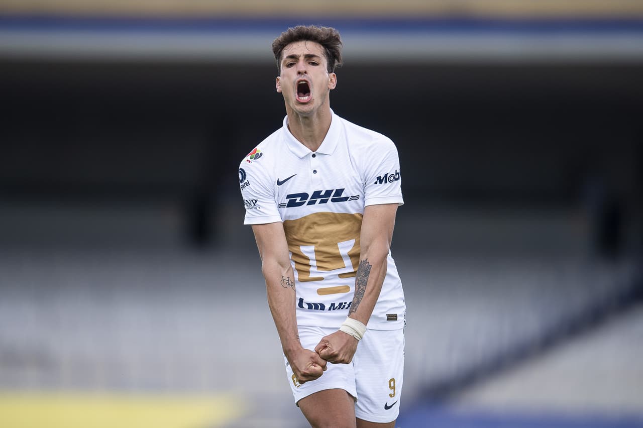 Pumas rompe su mala racha tras vencer 2-0 a Puebla en Ciudad Universitaria durante la Jornada 6 del Apertura 2021. La primera anotación fue por parte de Washington Corozco al 74' y, con penalti, Juan Ignacio Dinneno convirtió al 81.