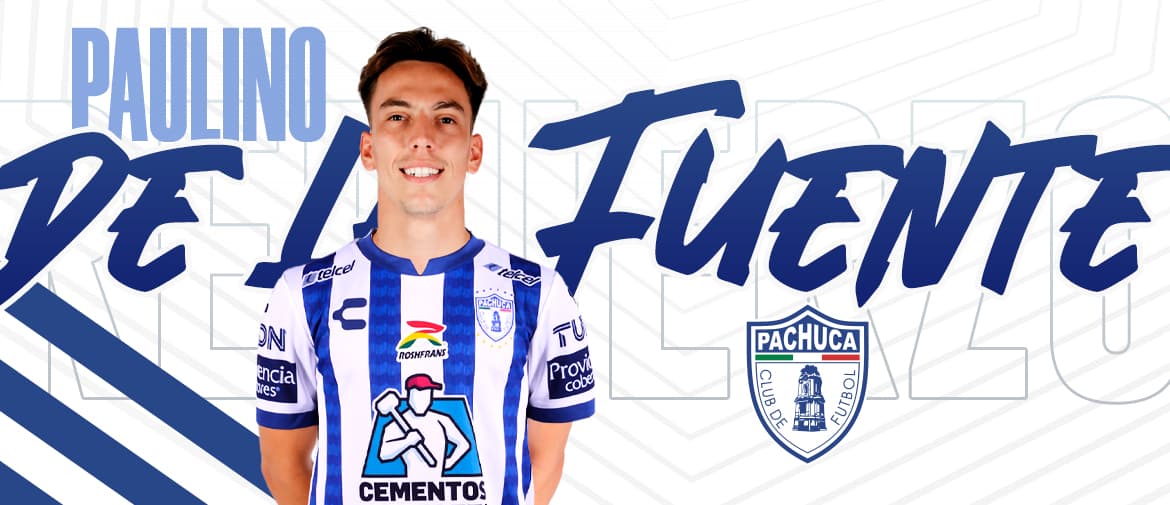 Pachuca fichó al extremo español Paulino de la Fuente, quien llega del Málaga de la segunda división de España.