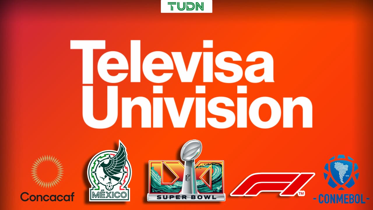 TelevisaUnivision transmitirá el Super Bowl LXI y el GP Las Vegas 2026 en EEUU