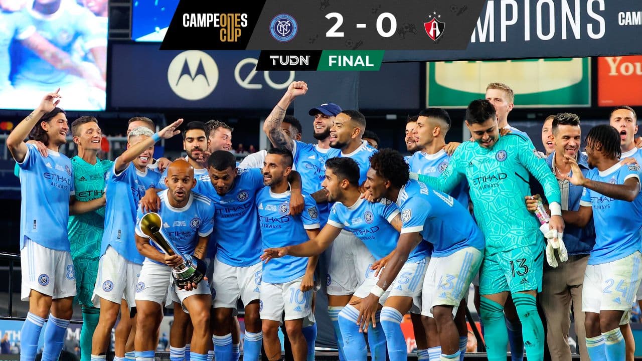 New York City FC vence al Atlas y consigue el título de la Campeones Cup