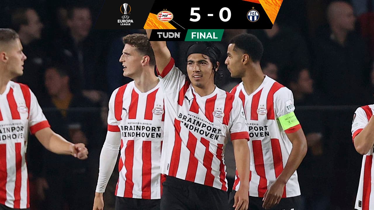 ¡Gol de Guti! Erick Gutiérrez encamina 'manita' del PSV Eindhoven