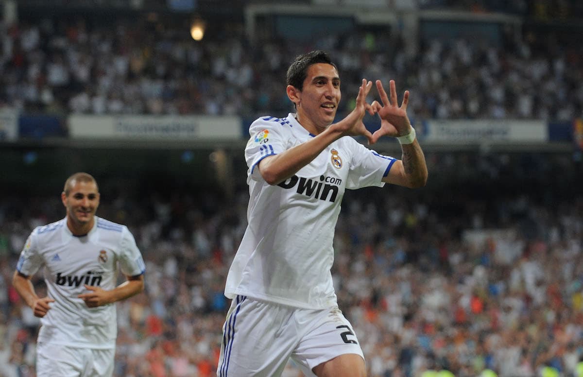 Ángel Di María (Mediocampista) - el argentino estuvo vestido de blanco del 2010 al 2014, tras brillar en el Benfica. Fue uno de los jugadores más importantes en la conquista de la Champions League 2013/14. Al final se fue casi que por la puerta de atrás con destino al Manchester United.