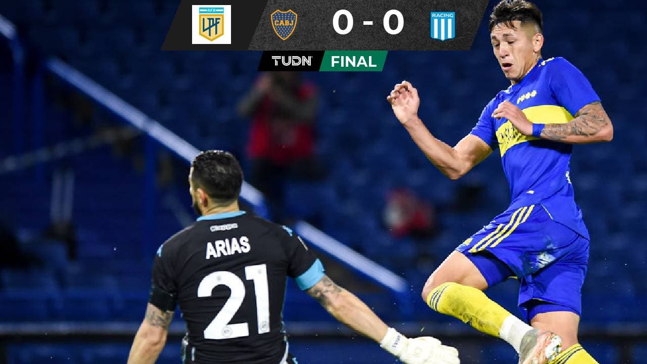 Boca Juniors no pudo en casa e igualó frente a Racing