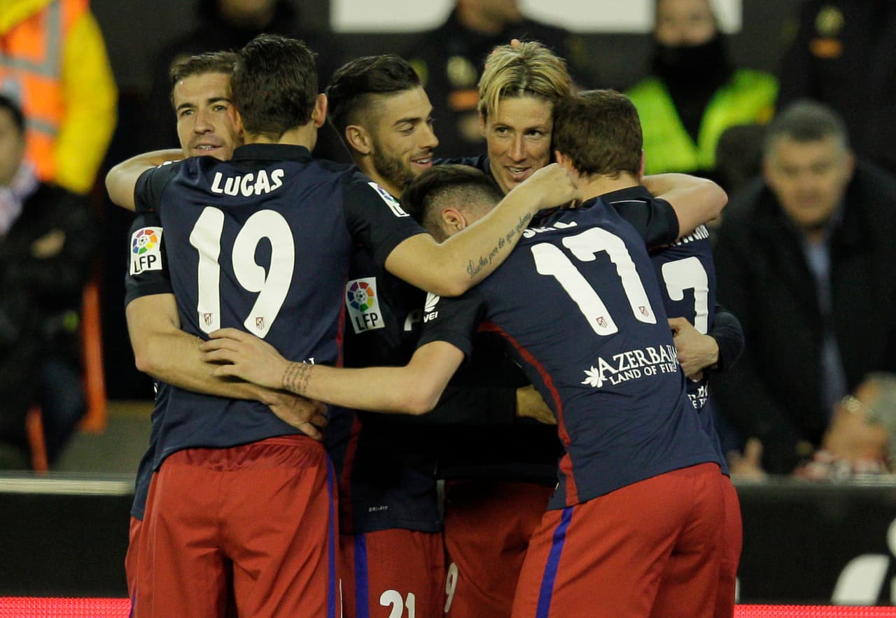 Valencia 1-3 Atlético de Madrid: El Atlético se impone y no pierde la estela del Barcelona