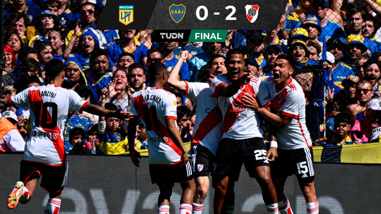 River Plate se queda con el Superclásico tras batir a Boca Juniors