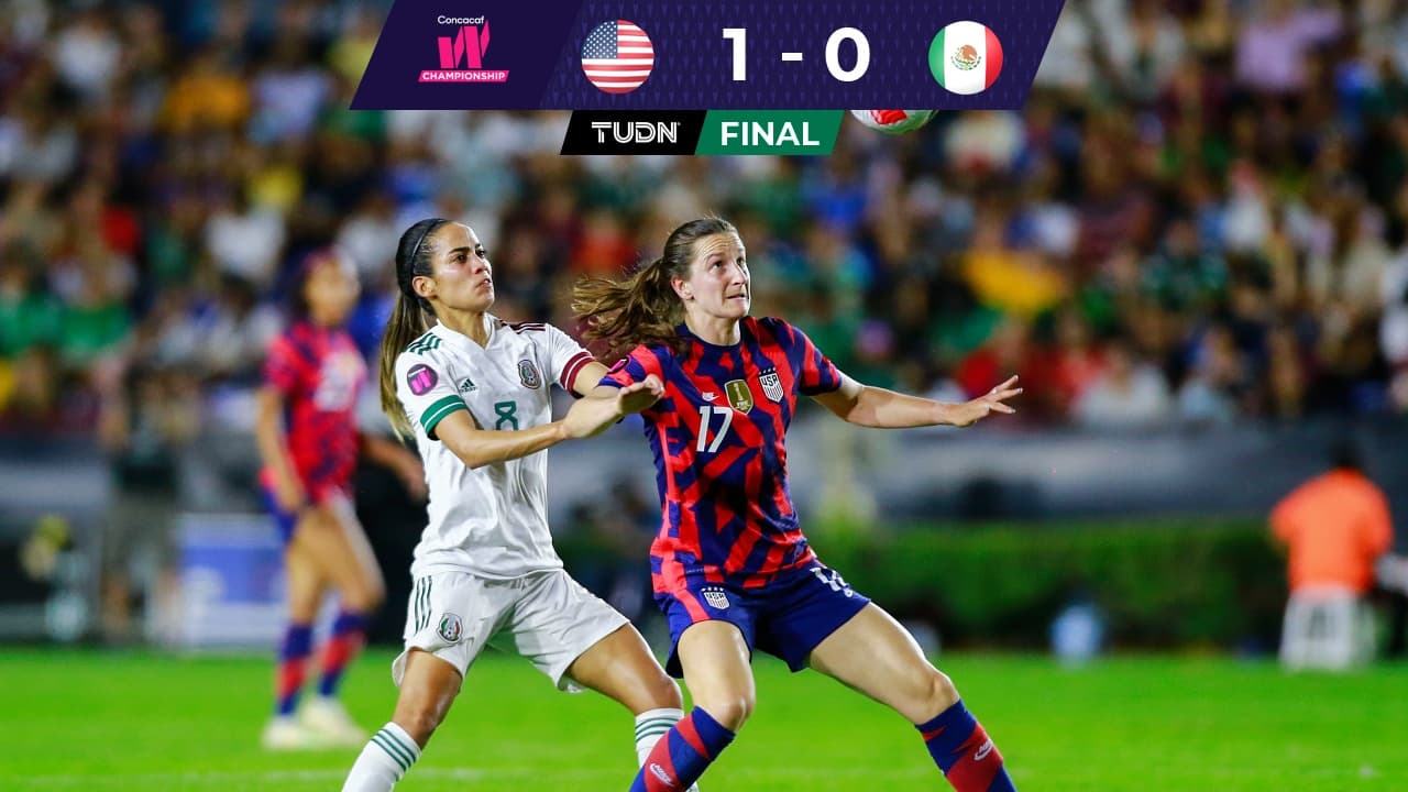 Estados Unidos 1-0 México Premundial Concacaf Femenil: Jugadas, goles y resultado