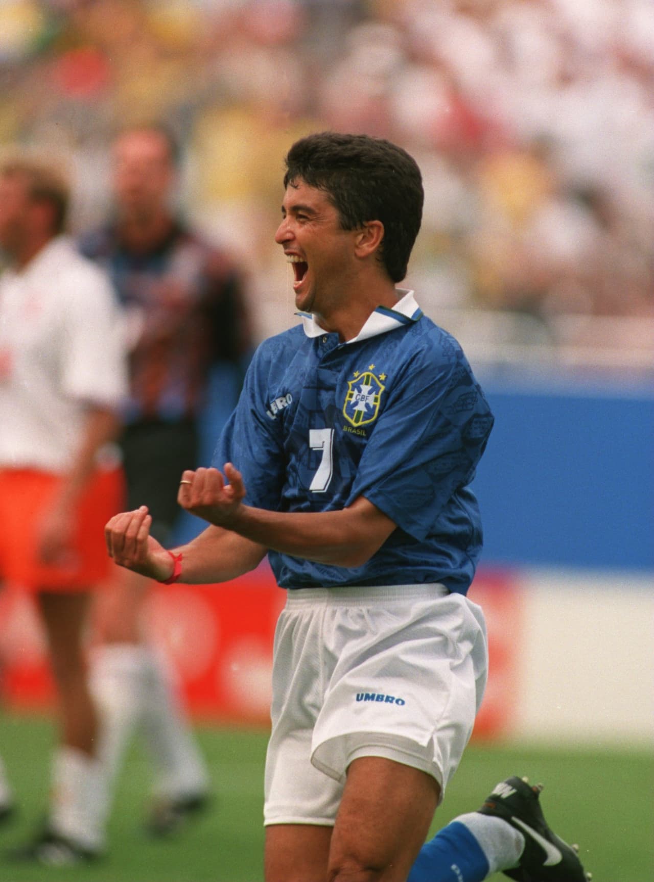 En aquel mundial tanto Bebeto (foto) como Dunga se despacharon con un gol en el torneo.