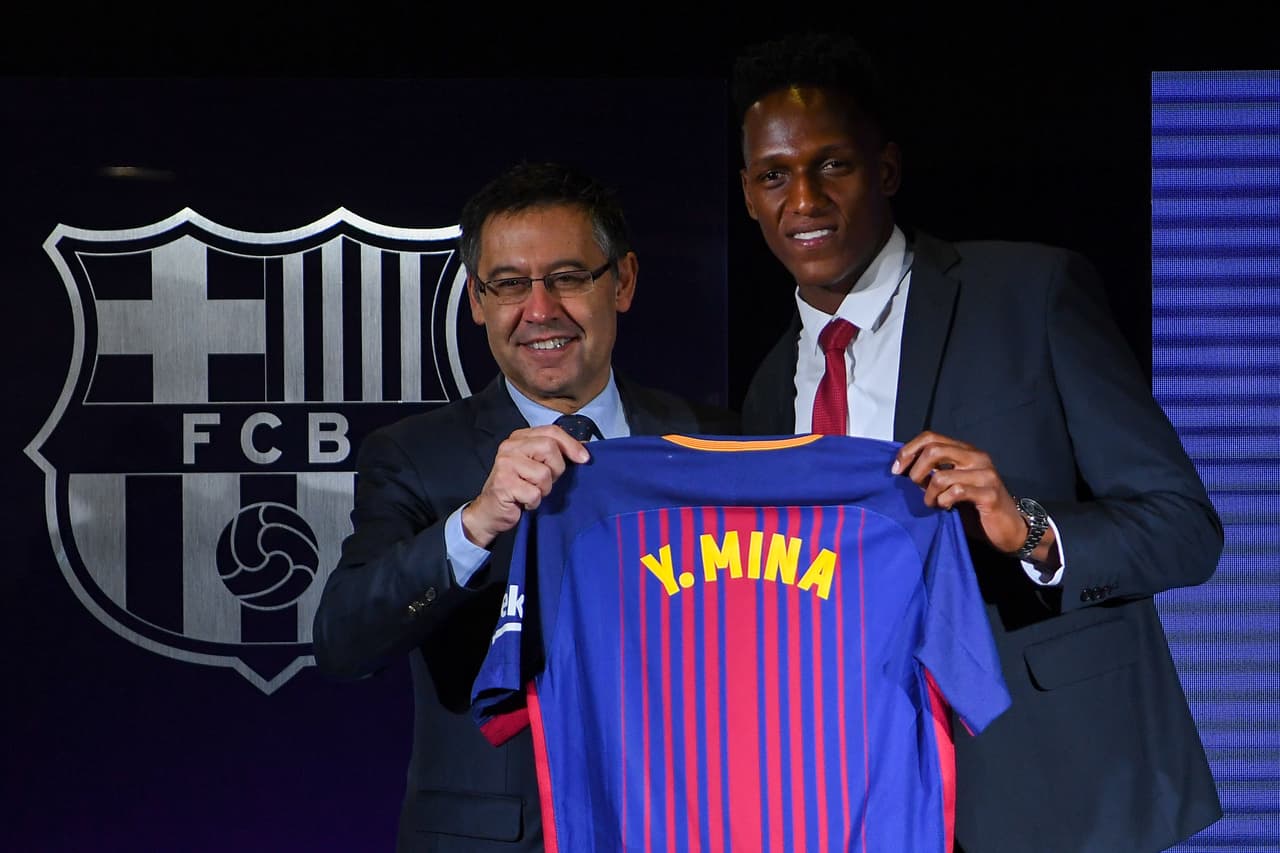 El presidente del Barcelona, Josep Maria Bartomeu, sabe lo que el colombiano de 23 años le puede ofrecer no solo ahora sino con miras al futuro al club.
