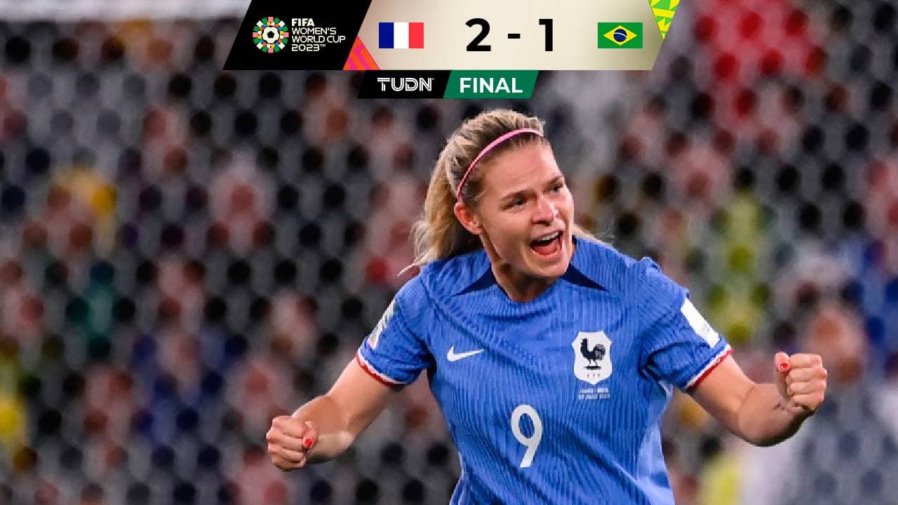 ¡Partidazo! Francia se impone a Brasil