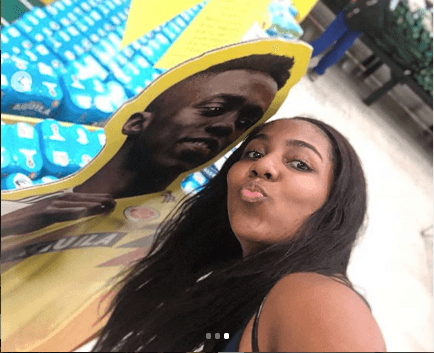 Daniel Reyna (esposa de Davinson Sánchez, defensa de Tottenham)