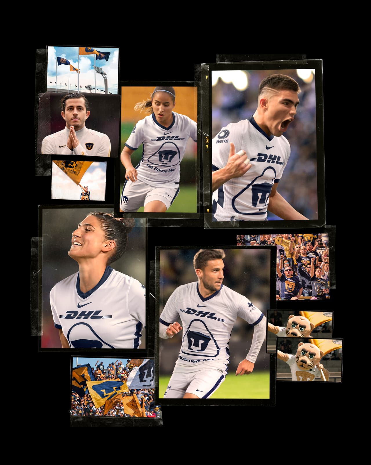 La nueva camiseta de Pumas para los juegos de local en color blanco.