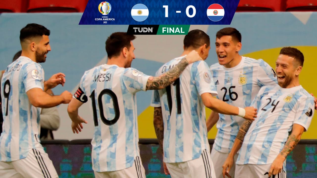 Con lo mínimo, Argentina derrota a Paraguay y ya está en Cuartos de Final