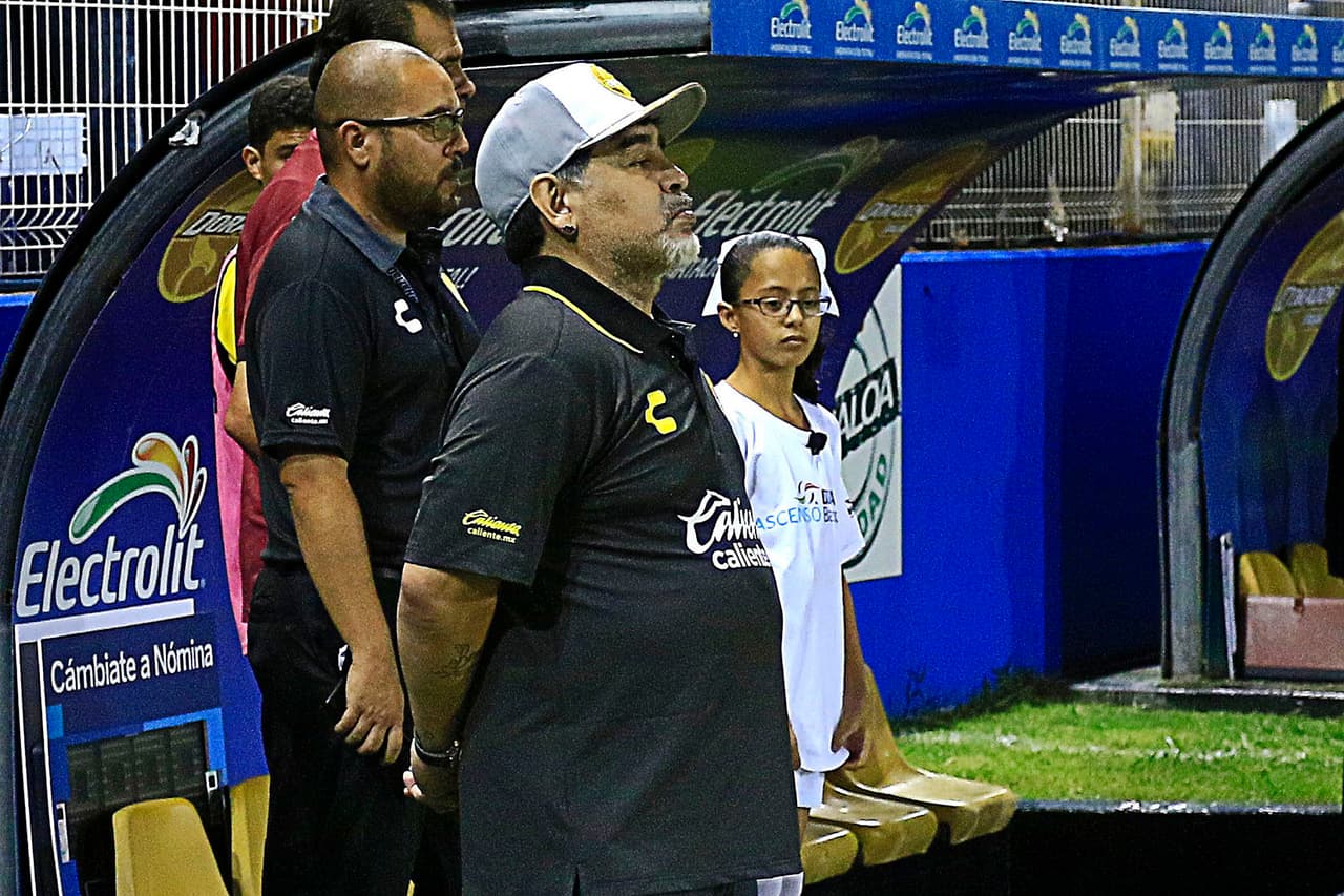 Maradona mostró su confianza en sus dirigidos y ellos le retribuyeron en la cancha.
