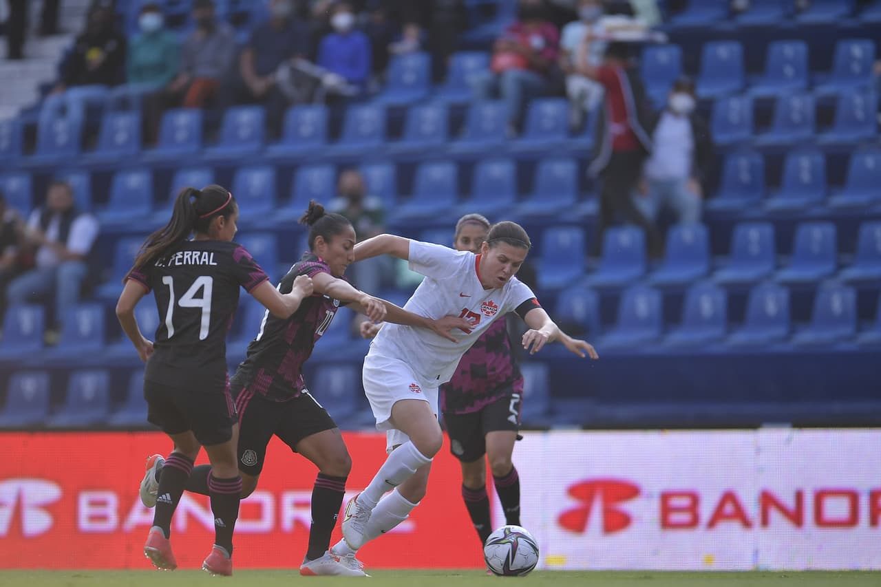 No se logran batir las porterias en el duelo amistoso entre México y Canad´a y se conforman con el empate 0-0.
