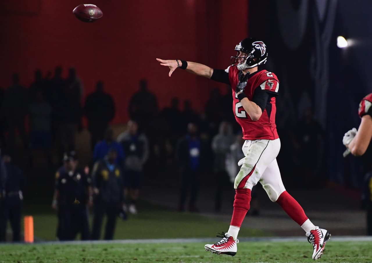 Matt Ryan acertó 21 de 30 envíos para lograr 218 yardas y un pase de anotación. El mariscal de campo no cometió pecados durante el encuentro.