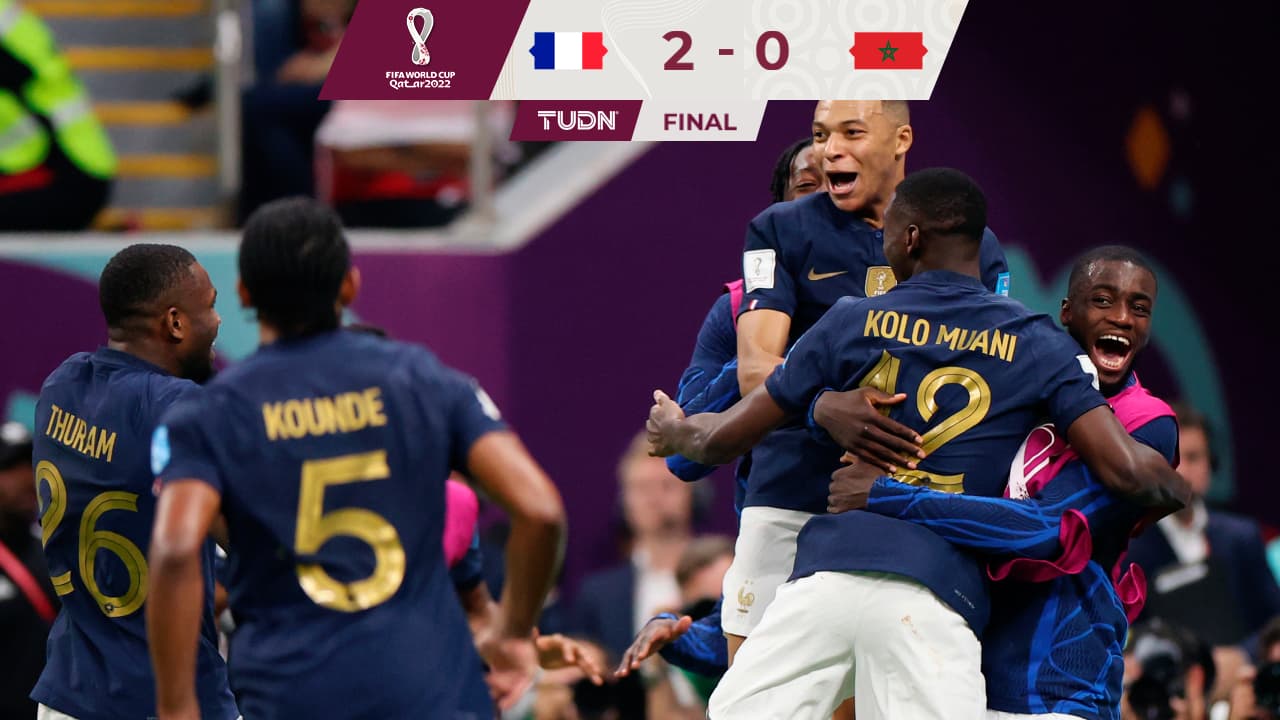 Francia acaba con el sueño de Marruecos y buscará bicampeonato del Mundial ante Argentina
