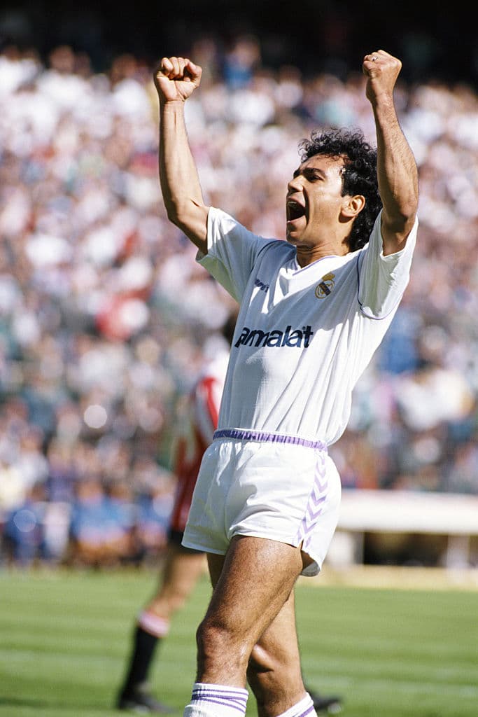 1. Hugo Sánchez con el Real Madrid: 17 goles