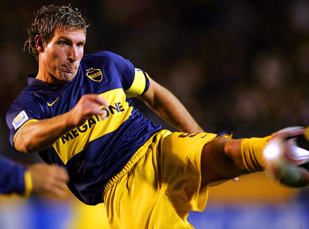 Martin Palermo el goleador por excelencia de Boca Juniors, un killer frente a la portería.