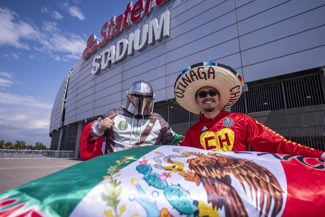 El State Farms Stadium de Phoenix, Arizona, fue sede del encuentro.