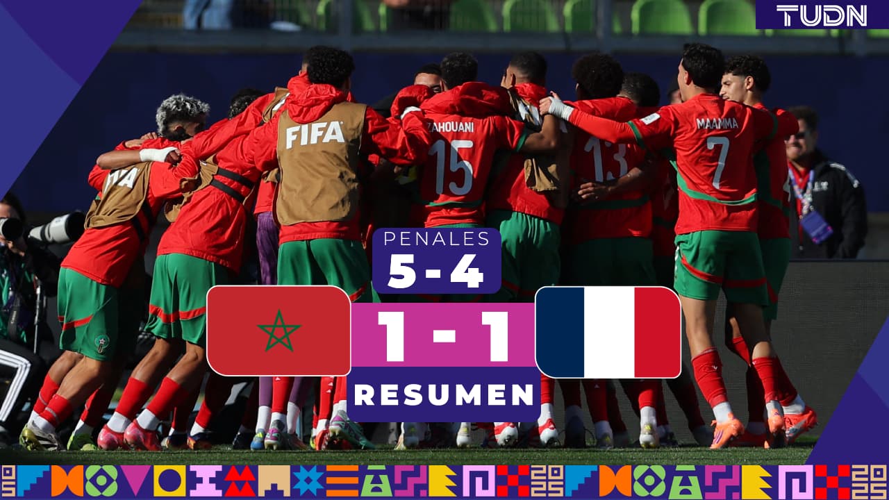 Marruecos vs. Francia: en muerte súbita, los marroquíes llegan a su primera Final Sub-20