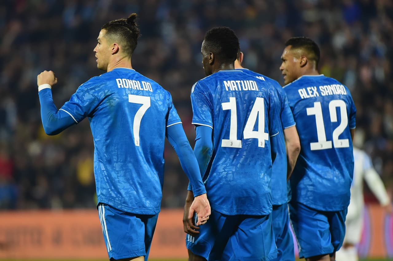 Cristiano Ronaldo abrió la cuenta al 39’ y Aaron Ramsey (60’) amplió la ventaja. Petagna, de tiro penal, marcó el descuento.