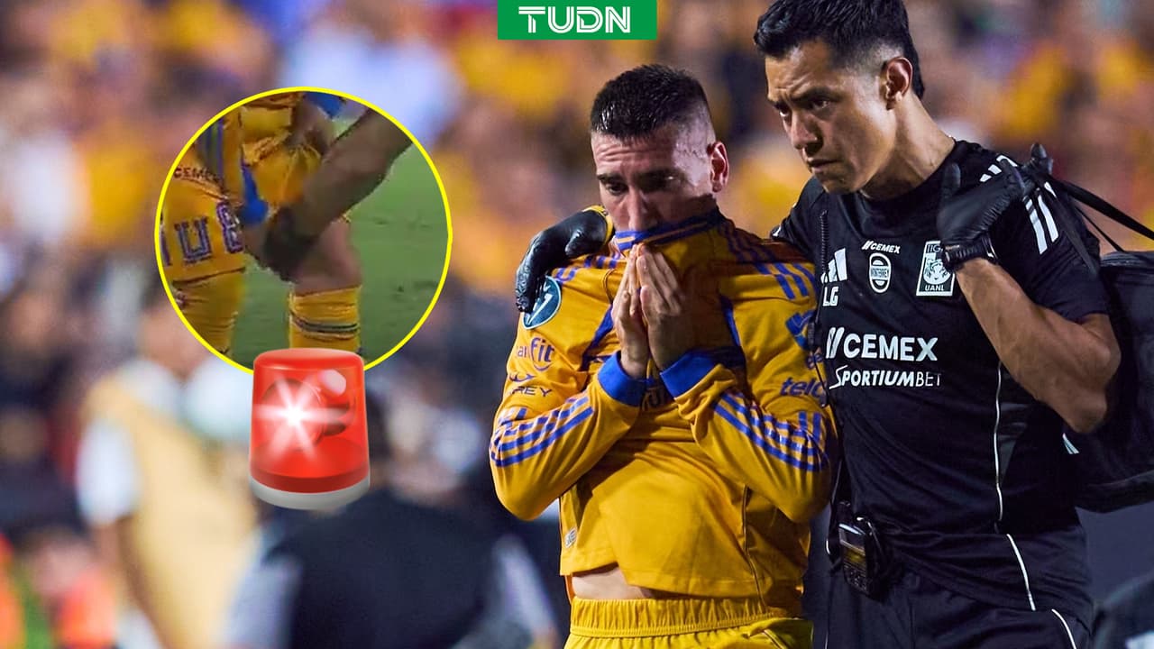 ¡Alarma en Tigres! Gorriarán sale lesionado en el juego vs. Nashville