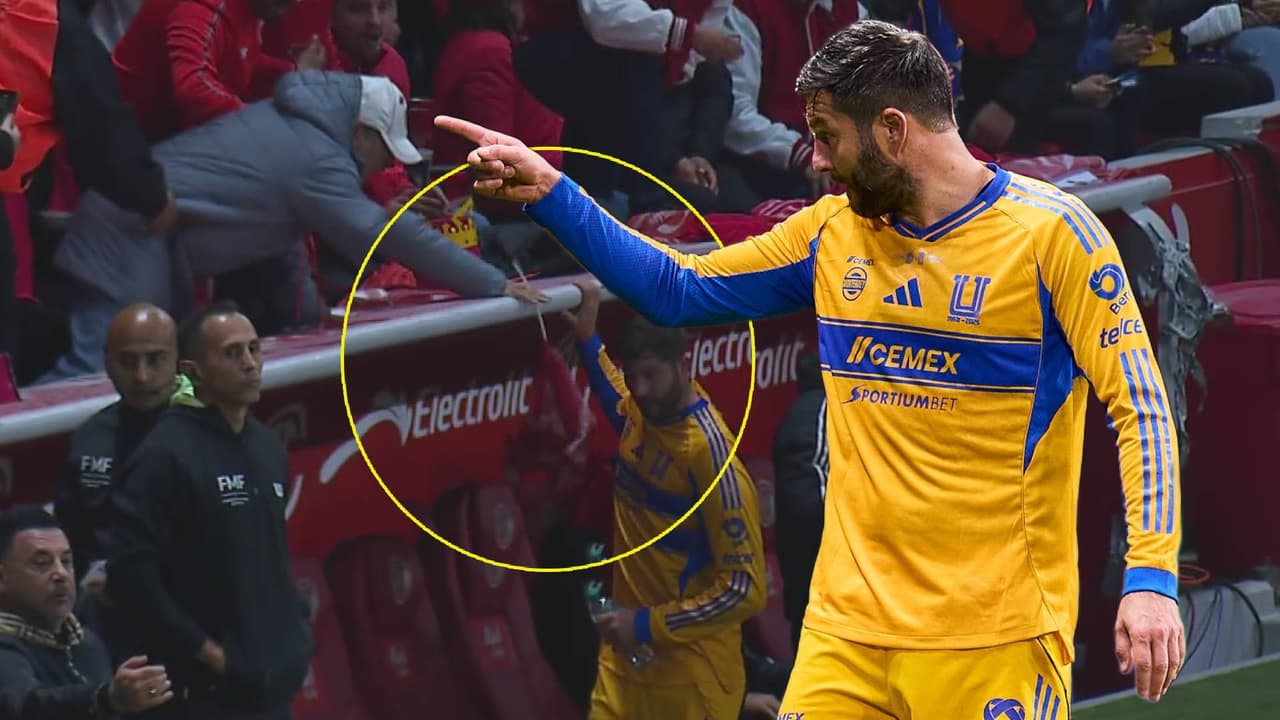¡Lamentable! Aficionado al Toluca agrede a André-Pierre Gignac
