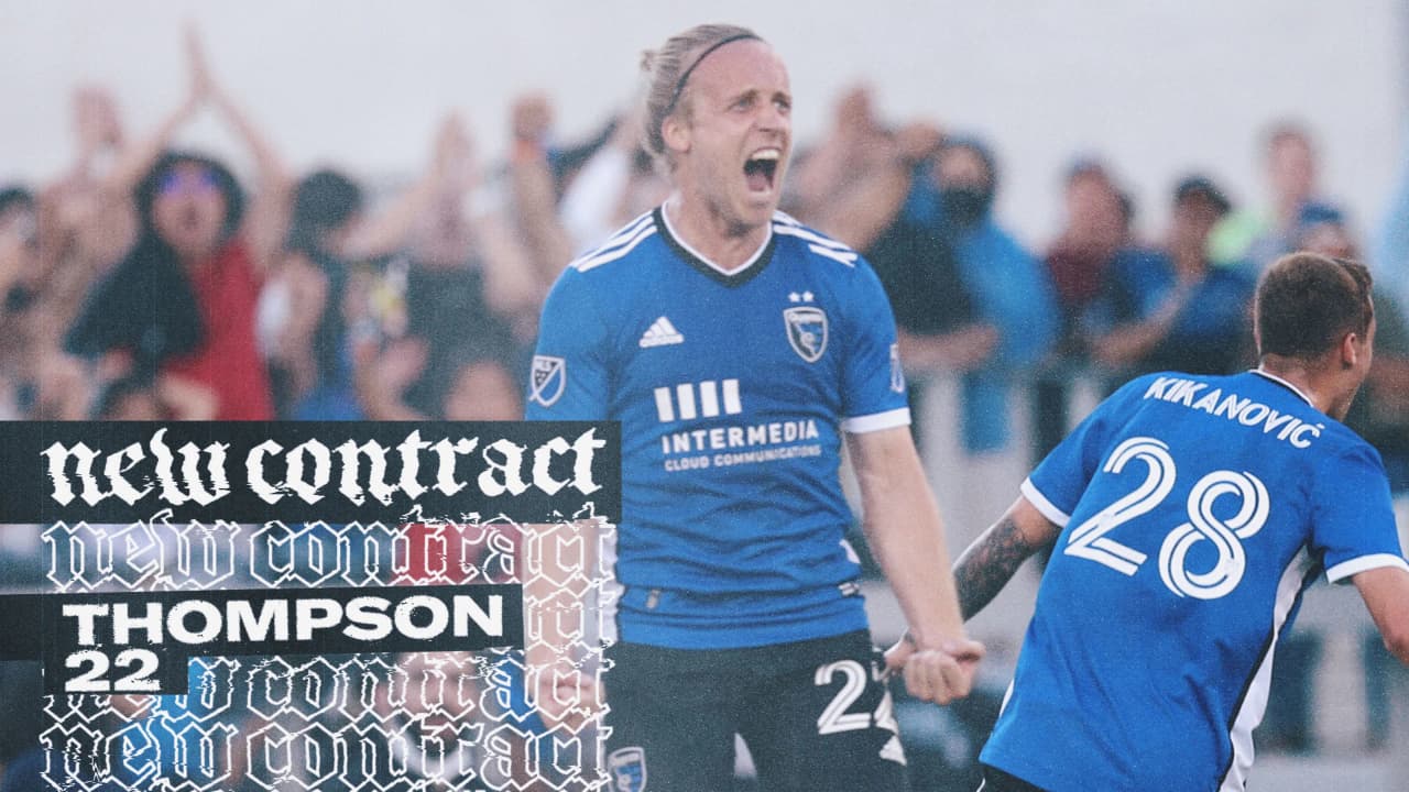 San Jose Earthquakes firma nuevo contrato con el veterano Tommy Thompson