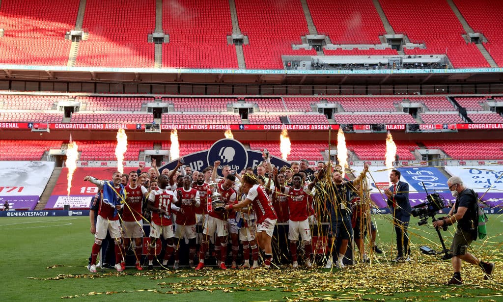 Las postales del Arsenal, campeón de la FA Cup | Así festejaron el título que les dio pase a la Europa League.